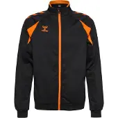 Hummel hmlCORE 2.0 TRACK ZIP JACKET - BLACK/ORANGE TIGER, Größe:XS