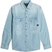 G-Star Dakota Regular Shirt Long Sleeve - Hellblau - Herren - XL
