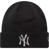 New Era Strick Wintermütze Beanie Metallic New York Yankees