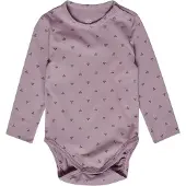 Hummel Langarmbody mit Print für Baby BEE