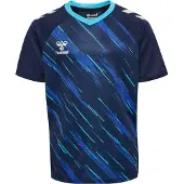Hummel Match Triumph Junior-kurzarm-t-shirt Blau 116 cm Jungen,Mädchen Blau 116 cm