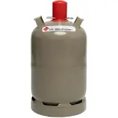Gazcamp Propangasflasche 11 kg Leer Regeneriert Gasflasche Propan