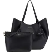 GUESS HWBG7898240 AMORETTE 2 IN 1 TOTE Woman Shopper black