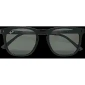 Ray-Ban RB2210 Eckige Sonnenbrille, Schwarz One Size