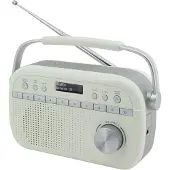 Soundmaster DAB280BE, Tragbar, Analog & Digital, DAB+, FM, 1,2 W, Beige, Alkali