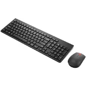 Lenovo 4X31R64453, Volle Größe (100%), Kabellos, RF Wireless, Schwarz, Maus enthalten