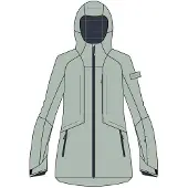 CMP Damen Skijacke Ski Jacket FIX Hood Türkis 48