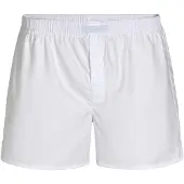 Falke Herren Boxershorts Daily Underwear, L, Weiß, Uni, Baumwolle
