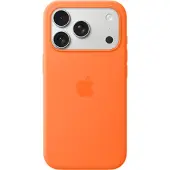 Apple Original iPhone 17 Pro Hülle - Silikon - Backcover/Soft Case - Orange
