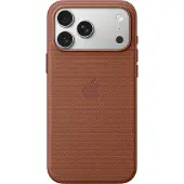 Apple Original iPhone 17 Pro Max Hülle - Gewebtes recyceltes Kunststoff - Backcover/Hard Case - Braun