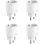 TP-LINK Tapo P115(4-pack), Drinnen, Weiß, Polycarbonat (PC), Leistung, Status, Kabellos, 2400 MHz