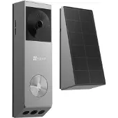Ezviz Video-Türsprechanlage, EP3X Pro Akku-Solar, Dual-Kamera, 2K/1080p, 1 Stk.