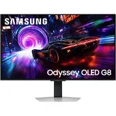 Samsung G80SD, 81,3 cm (32"), 3840 x 2160 Pixel, 4K Ultra HD, OLED, 0,03 ms, Silber