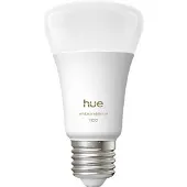 Philips White Ambiance Smart E27 LED 8,1 W 1100 lm CCT - Hue Hue, E27 LED 8,1 W 1100 lm CCT, dimmbar, Kunststoff