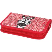 Herlitz 50038237, Weiches Federmäppchen, Polyester, Rot, Abbildung, Reißverschluss, Kind