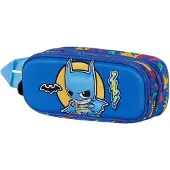 KARACTERMANIA Dc Comics Batman 3d Zap Doppel-taschen-etui Blau Blau One Size