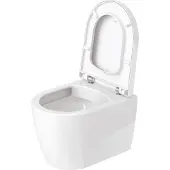 Duravit Wand-WC, Tiefspüler Com Me by Starck 37x48cm, 4,5 l, riml, w s-matt HygGlaze