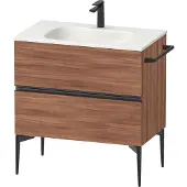 Duravit Waschtischunterschrank wandhängend Sivida 81x59,2x47,7cm, 2 Schub., N Nat, Gr. sw