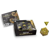 Fanroll Dungeons Gold Drachenschuppe Premium-metallwürfel-set