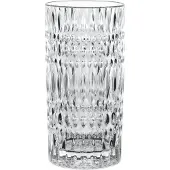 Nachtmann Longdrinkglas "Ethno", transparent, B:7,7cm H:15,2cm Ø:7,7cm, Kristallglas, Trinkgefäße, Longdrinkglas, Made in Germany, 422 ml, 4-teilig