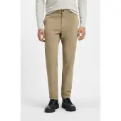 BOSS Tapered-Fit Hose aus Baumwoll-Satin mit Elasthan-Anteil Grösse 32/32