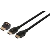 BlueBuilt HDMI Kabel 4K 60 Hz Nylon 2 Meter + 90-Grad-Adapter