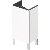 Duravit Waschtischunterschrank L-Cube 42x29,4x70,4cm, steh., Tür li, weiß matt