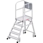 Hymer Podesttreppe R13 fahrbar, einseitig begehbar, 5 Stufen, Standhöhe 1,20 m