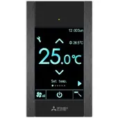 Mitsubishi | Fernbedienung Touch Bluetooth | PAR-CT01MAA-PB | schwarz