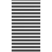vidaXL Doppelrollo Schwarz 120x200 cm Stoffbreite 115,9 cm Polyester