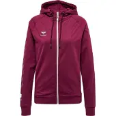 Hummel Sweatshirt mit Kapuze und Reißverschluss aus Baumwolle, Damen Move Grid