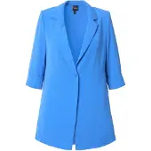 Ulla Popken Blazer in pfauenblau | Gr.: 54-56
