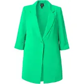 Ulla Popken Blazer in naturgrün | Gr.: 42-44