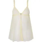 Hunkemoller Babydoll Flora Gelb