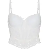 Hunkemoller Bustier Gaia Weiß