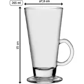 Luxentu Latte Macchiato- / Glühwein-Glas 265 ml 1 Stück