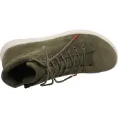 Think! Stiefelette COMODA aus Veloursleder mit echtem Naturlodenfutter, rutschhemmend