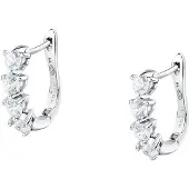 Morellato - Silver dangling earrings with cubic zirconia Tesori SAIW264