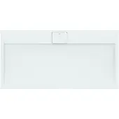 Ideal standard Ultra Flat S i.life Rechteck-Brausewanne, 1400x700x30mm, T5241FR, Farbe: Carraraweiß