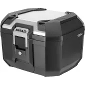 Shad Alu-Topcase Terra TR41 Schwarz/Silber braun