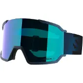 Salomon - Masque de ski - S/View 3 Dress Blue - Blau