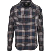Urban Classics Langarmhemd "Herren Checked Campus Shirt" 1 Stk.