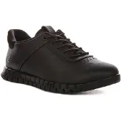 Ecco Sneaker Gruuv Lite (Vollnarbenleder) schwarz Damen