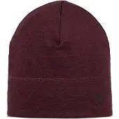 Buff Lightweight Merino Hat Solid Garnet leicht