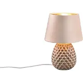 RL LIVE YOUR LIGHT - Tischlampe ARIANA - Beige - 24x24x35 cm
