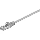 Goobay CAT 5e Netzwerkkabel, F/UTP, grau, 50m