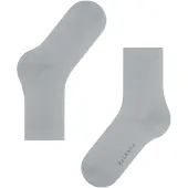 Falke Socken "Cotton Touch", Damen, Gr. 35-38, Sockengröße, grau (silber (3203)), Obermaterial: 62% Baumwolle CO. 33% Polyamid PA. 5% Elasthan EL., glatt, Socken Socken