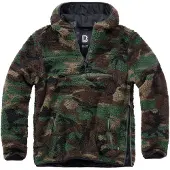 Brandit Strickfleece-Pullover "Herren Teddyfleece Worker Pullover" 1