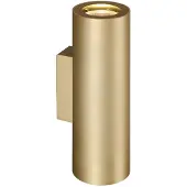 SLV ENOLA_B UP/DOWN Wandleuchte, messing, 2xGU10, max. 50W