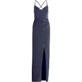 Vera Mont Abendkleid "Damen figurbetont" Ohne Tasche Schlitz